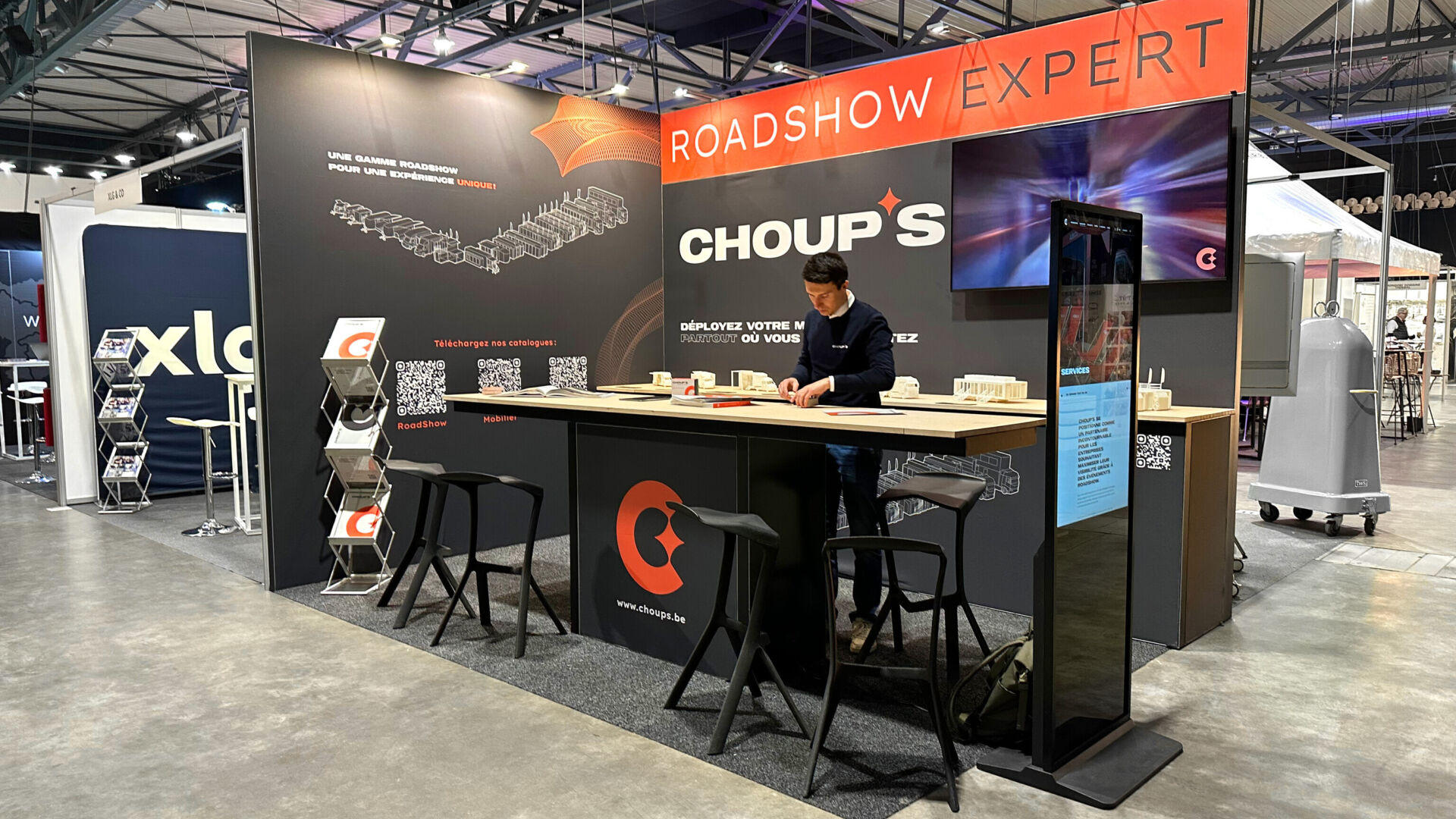 Stand Choups Event Wallonia